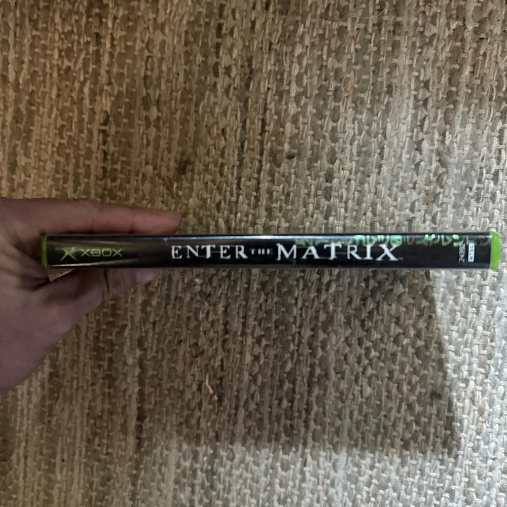 Enter the Matrix Original OG Microsoft Xbox 2003 Video Game CIB Excellent Shape